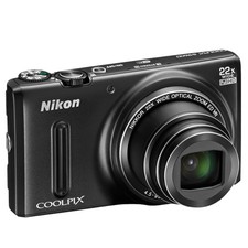 Nikon COOLPIX S9600 Digital Camera 16 MP 22x Optical Zoom Black Fully Tested