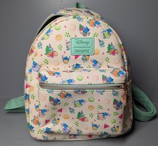 used Stitch mini backpack Disney Loungefly tropical vacation vibes