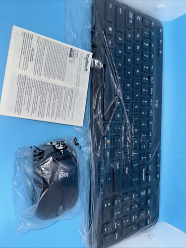Logitech MK360 Full-size Wireless Scissor Keyboard and Mouse Black New Outof box - 第 1/1 張圖片
