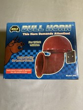Wolo Model 340 Bull Horn For 12 Volt Vehicles Good Condition With Box