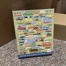 Blue Lobster Motor Machines 1000 Piece Puzzle By Bryan Beach - SEALED