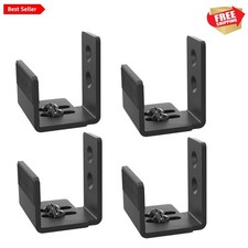 Sliding Barn Door Bottom Floor Guide,U Shape,Flexible Adjustable Fit Distance...