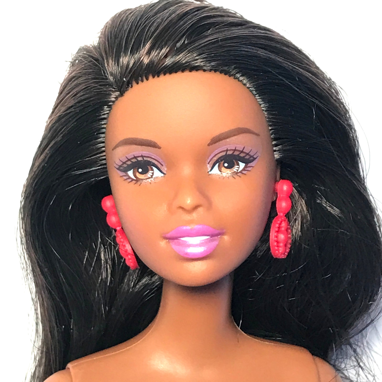 Nude Barbie 2007 Surf's Up African American Nikki Beach Feet L9547 Doll