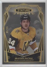 2022-23 Upper Deck Stature Rookies Design Variant 5/65 Brayden Pachal #190 13o2