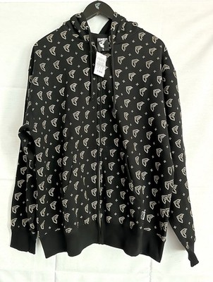 Famous Stars And Straps Black Gold Gen X Hoodie NWT LARGE Blink