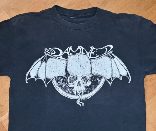 THE DAMNED original Bad Otis Link Rare! concert t 1990s vintage concert t-shirt, vintage, single stitch, B+ condition