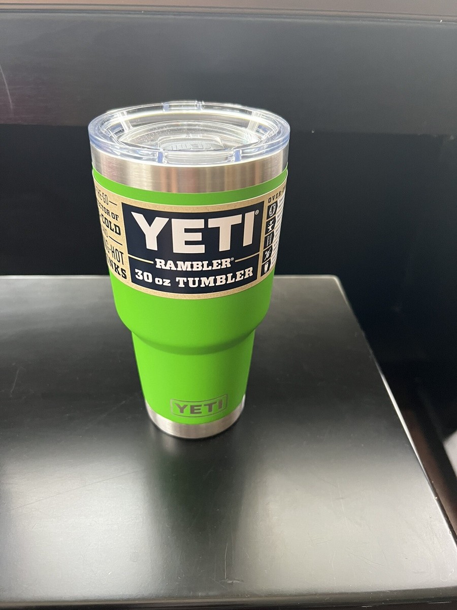 YETI Rambler 30 oz Tumbler w/ Magslider Lid LE Canopy Green Brand New