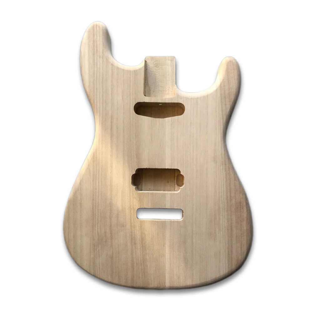Unfinished Guitar Body Style SH Paulownia Wood DIY Electric Guitar