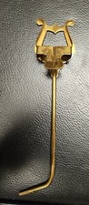 Vintage Elton Brass Marching Band Sheet Music Note Holder Instrument Attachment