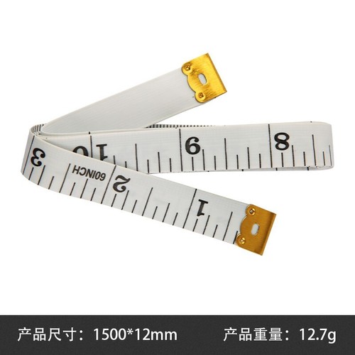 Paquete de 3 reglas de cinta métrica corporal paño de costura medida a medida 60 pulgadas 150 cm - Imagen 9 de 9