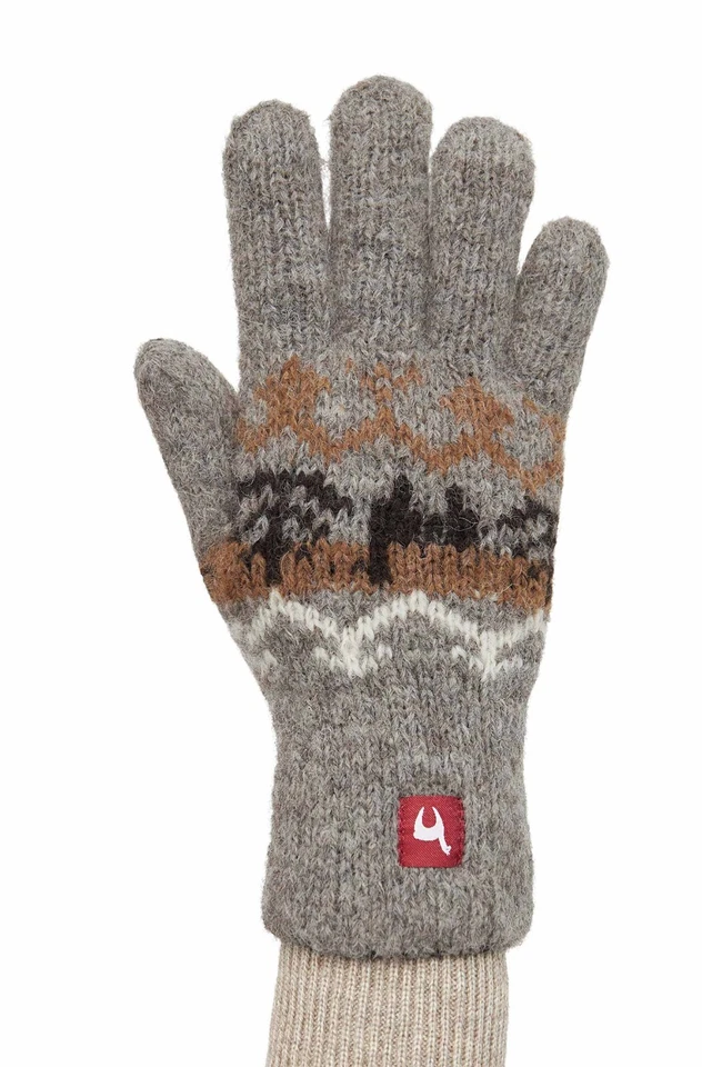 Alpaka Fingerhandschuhe NATURA aus 100% Alpaka Superfine Öko - Bild 4 von 4