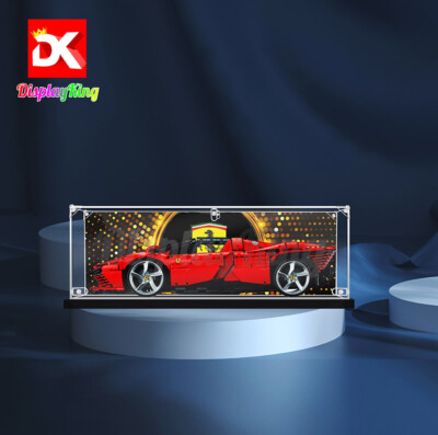 DK - Display case with screw for Lego Ferrari Daytona SP3 42143 (US STOCK)