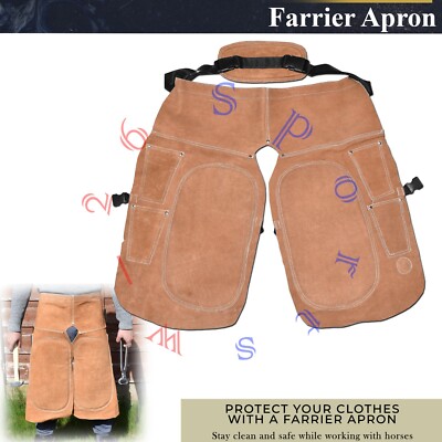 Farrier Chaps Apron Suede Leather Premium Quality Apron
