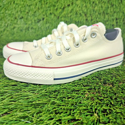 Converse Chuck Taylor All Star Low Top Womens 7, Mens 5 Cream White CTAS Classic