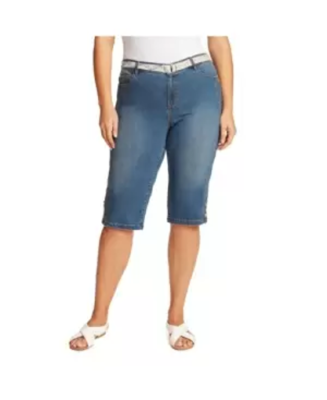 plus size skimmer shorts