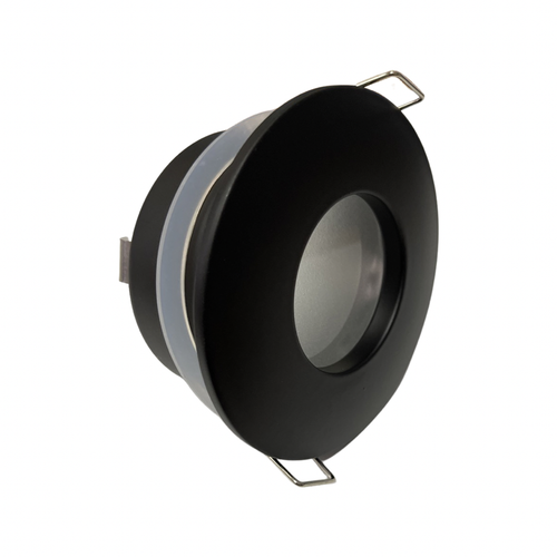 Recessed Downlight Round Bathroom GU10 Ceiling Light Fixture IP65 Spotlight Fixt - Picture 3 of 9
