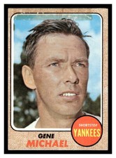 1968 Topps Baseball #299 Gene Michael 126E-03