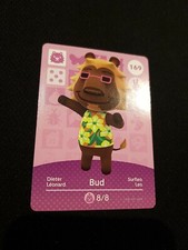 BUD ANIMAL CROSSING AMIIBO SERIES 2 CARD #169 TRACKED AU POST geniuine
