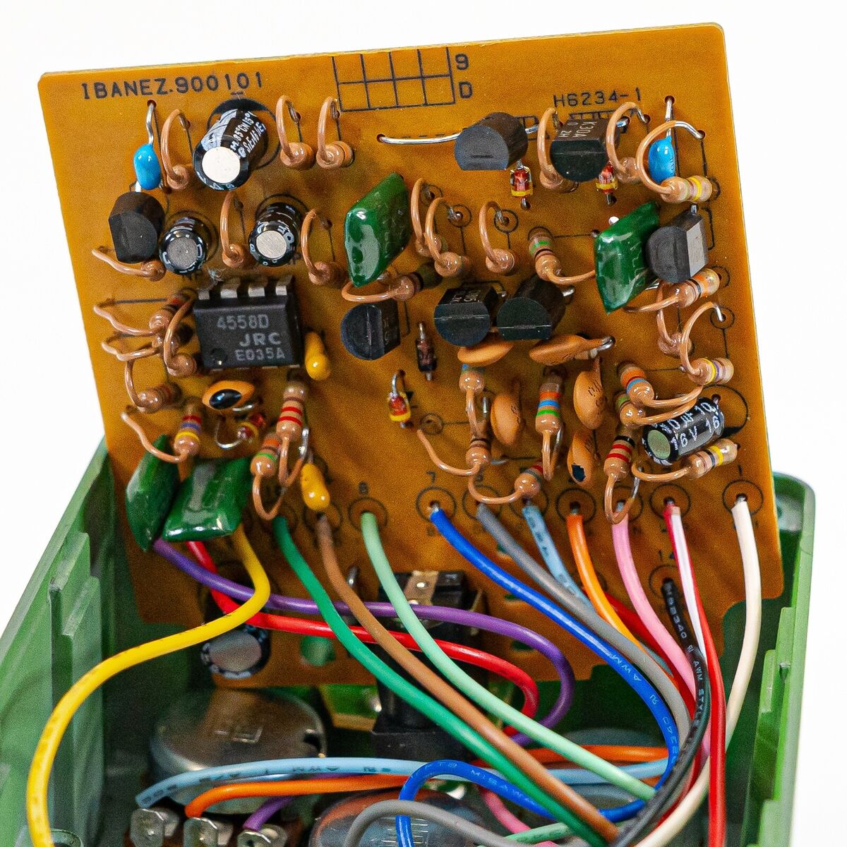 Early Reissue Ibanez TS9 Tube Screamer w/ JRC4558D Chip Early Reissue Ibanez TS9 Tube Screamer w/ JRC4558D Chip