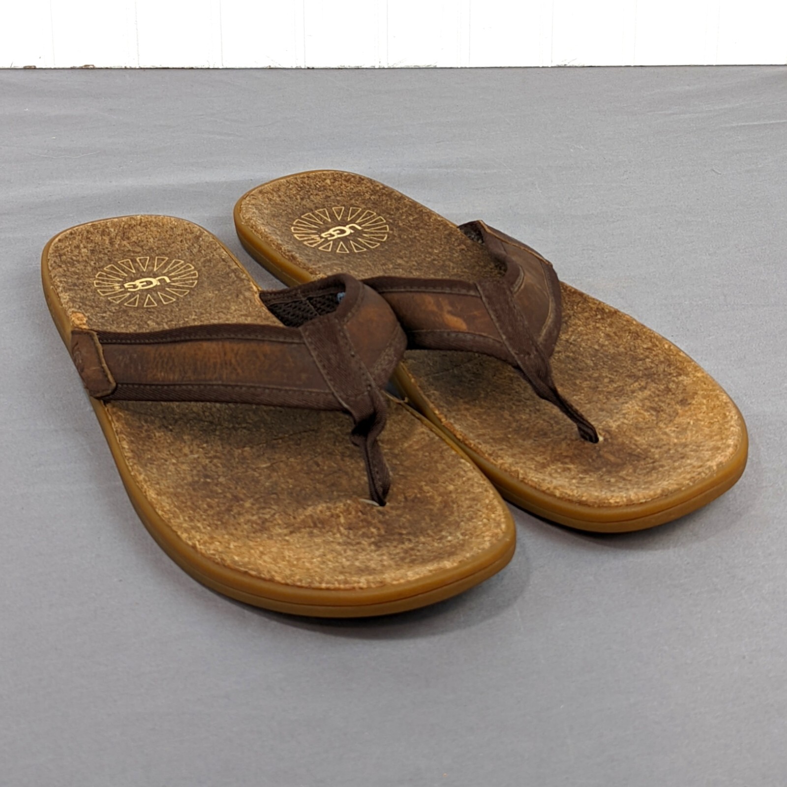 UGG Seaside Men's Flip Flop Sandals 1020073-Chestnut Size 13 US | eBay