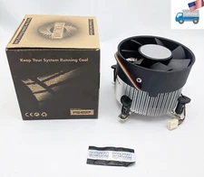 NEW Evercool Intel P4 LGA-775 Socket T CPU Cooler,Copper Base Heatsink, PWM Fan