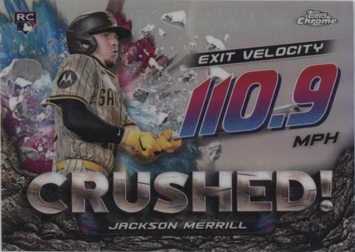 2024 Topps Chrome Update Series - Jackson Merrill #CR-17 - 1 of 1