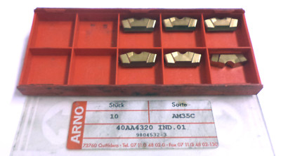 6 ARNO Wendeplatten zum Stechen 40AA4320 IND.01 AM35C  Neu H62317