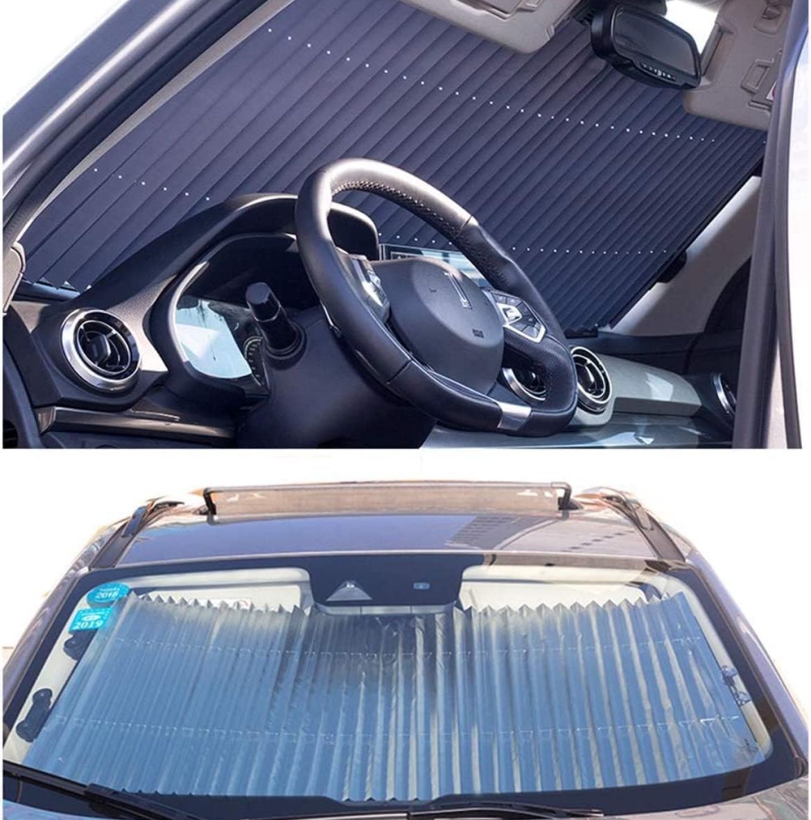 Per Auto Parabrezza Tendine Parasole Retrattili Per Finestrini Laterali Auto, Tendine Parasole Retrattile - Foto 3