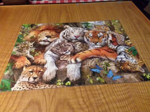 big cat puzzle