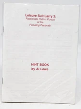 Leisure Suit Larry 3: Passionate Patti in Pursuit of the Pulsating Pectorals Bk