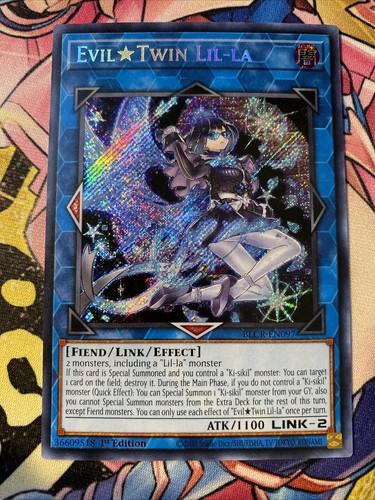 EVIL * TWIN LIL-LA BLCR-EN097 – Aus Ygo
