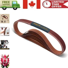 Versatile 30-Inch 120-Grit Aluminum Oxide Sanding Belt, 10-Pack Excellence