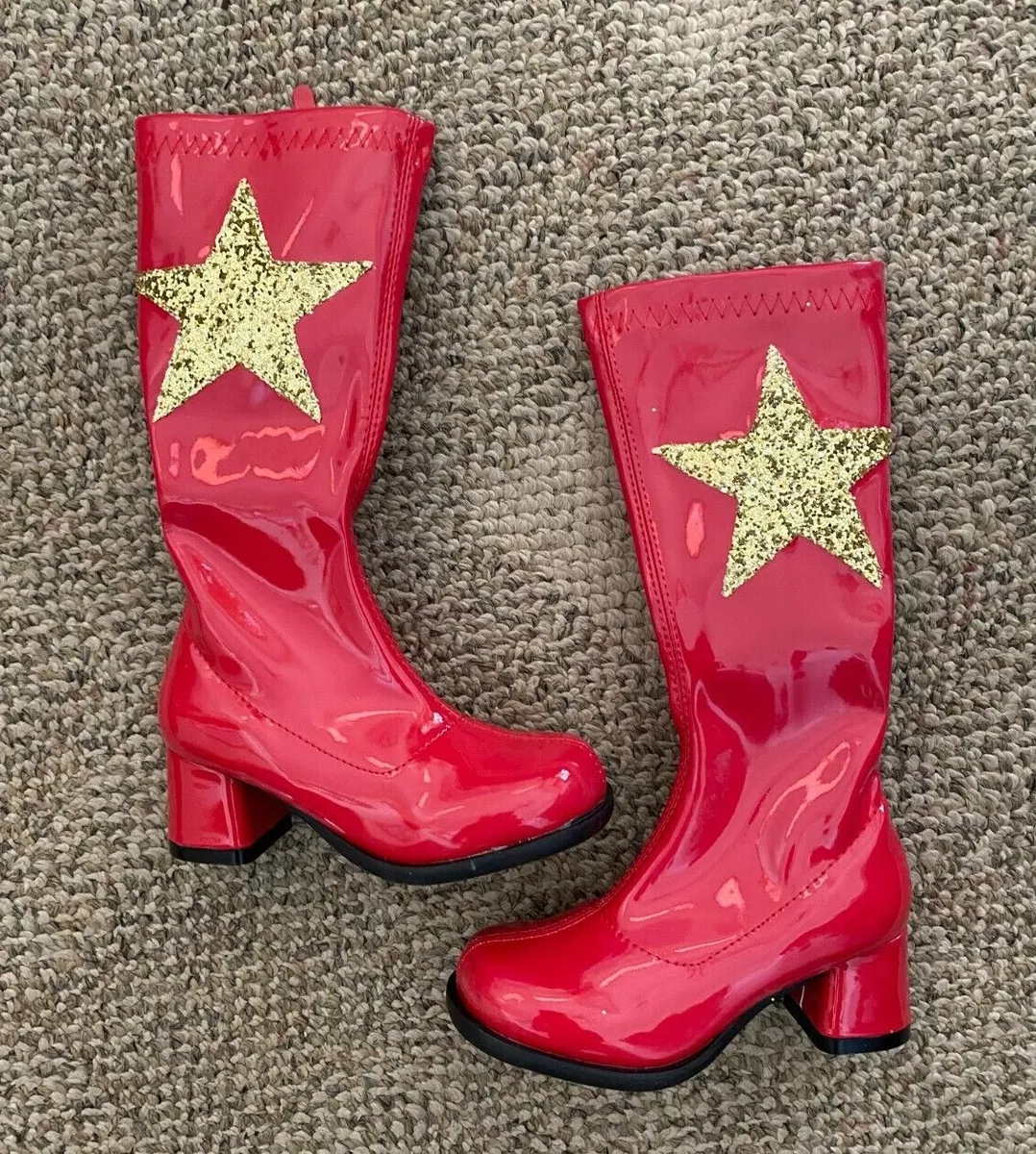 Gold gogo boots 2025