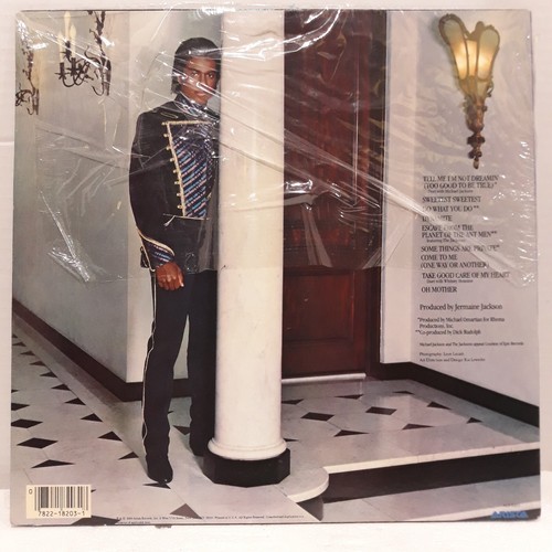 JERMAINE JACKSON Self Titled 1984 Arista Records VG+ Vinyl Lp HYPE STICKER - Imagen 2 de 10