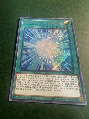 Gateway to Chaos SHVA-EN058 Shadows in Valhalla 1st Edition