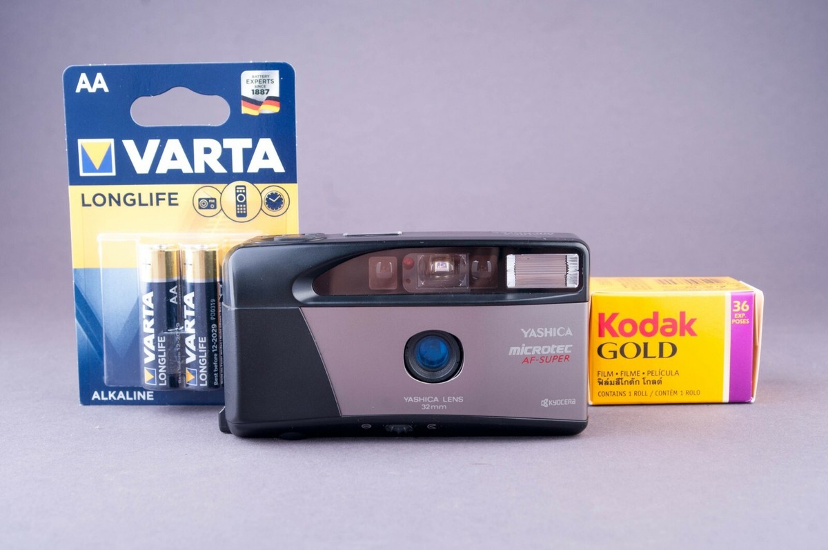 Yashica Microtec AF-Super Kyocera P-mini 3 Point&Shoot Film Camera