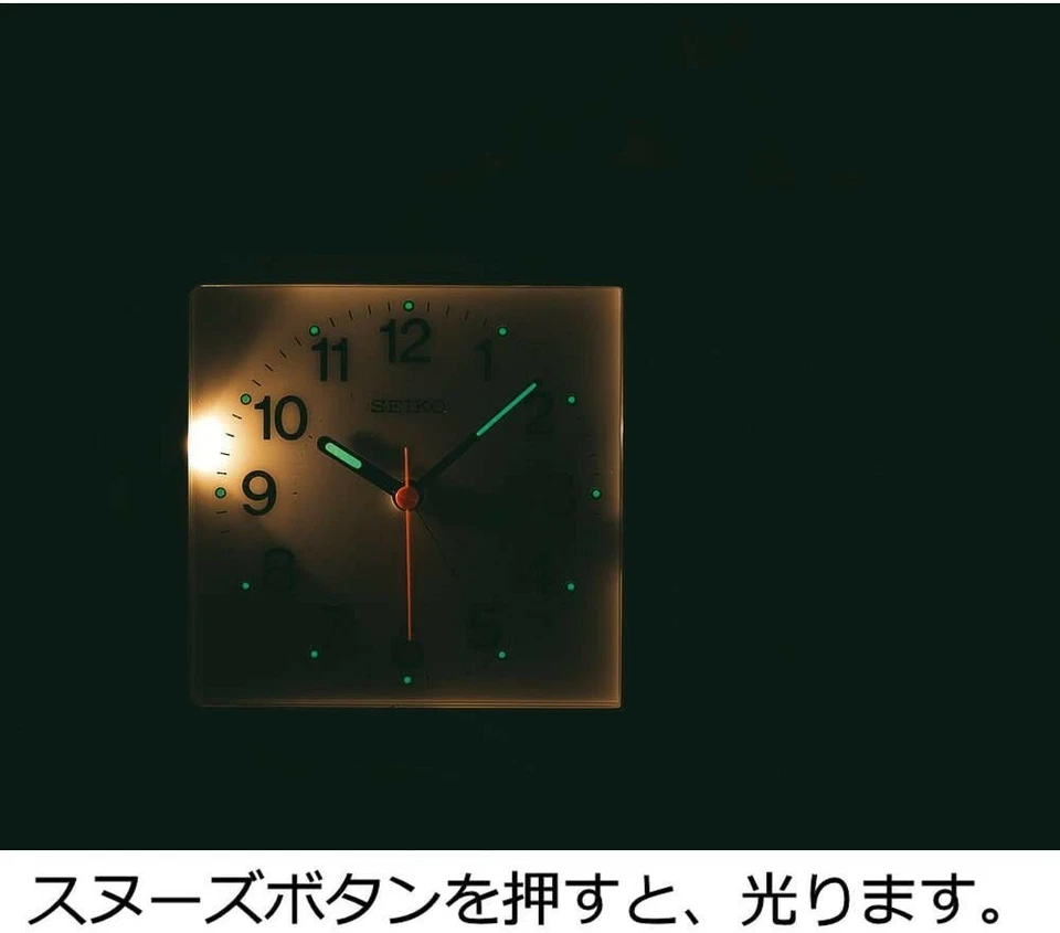 SEIKO KR885N Multi Function Disaster Prevention Alarm Clock From Japan - Image 4 of 4