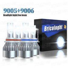 For Honda Accord 1997-2015 4x Combo 90059006 Led Headlight High Low Beam Bulbs For Honda Accord 1997-2015 4x Combo 90059006 Led Headlight High Low Beam Bulbs