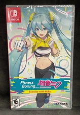 Fitness Boxing Feat. Hatsune Miku (US Version) (Nintendo Switch) BRAND NEW