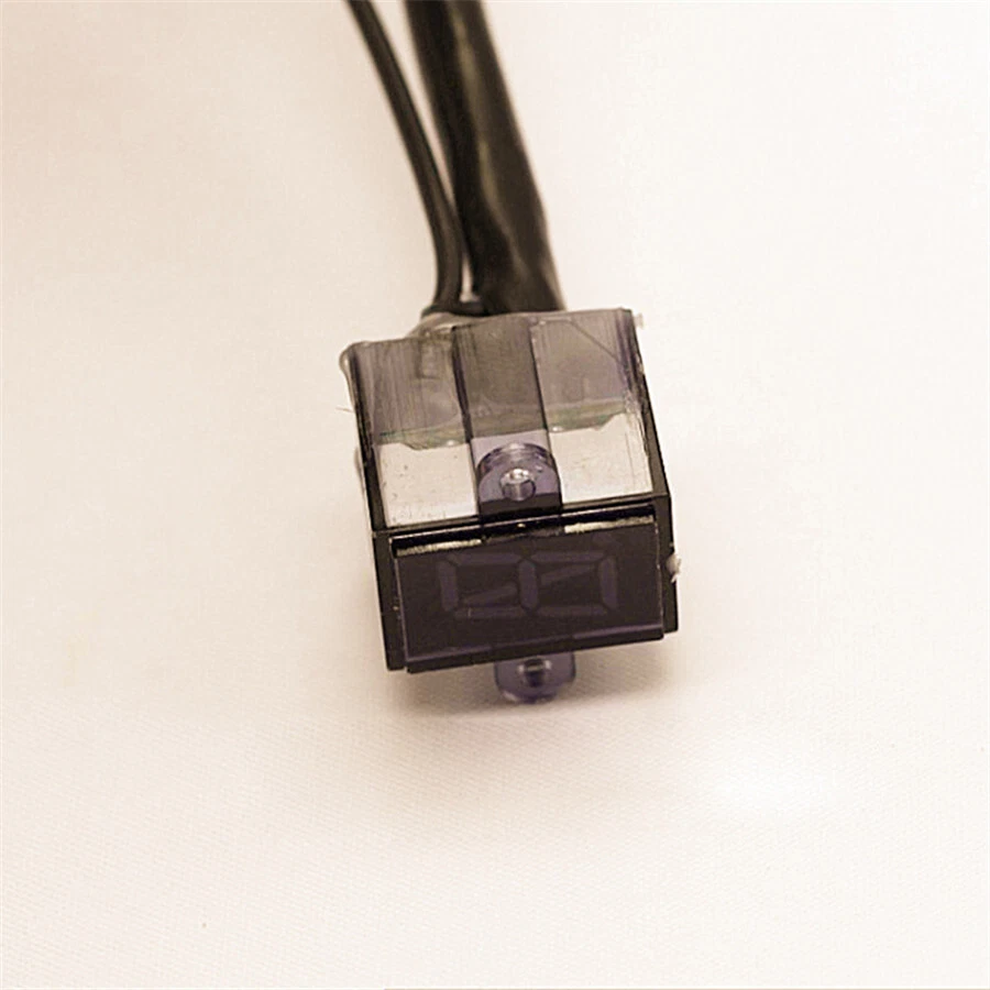 Motorcycle Red LED Digital Gear Indicator 0-5 Level Neutral Display Waterproof - Image 4 of 4