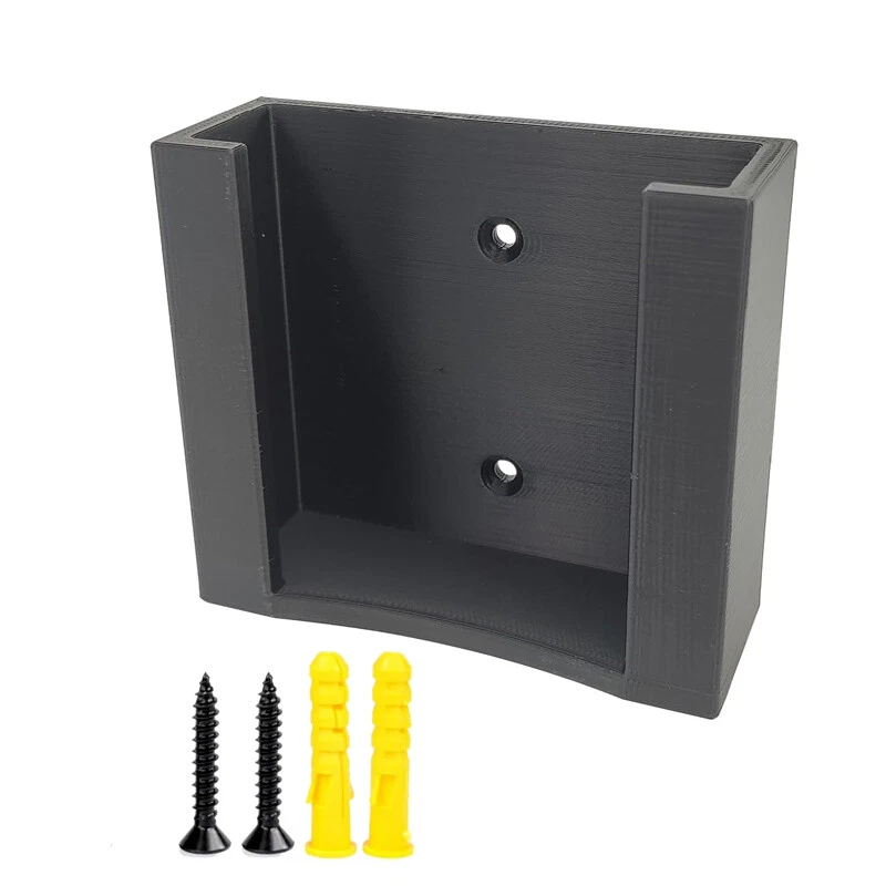 Leaf blower storage hook outlet