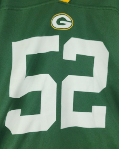 NFL Team Apparel Youth #52 Clay Matthews Green Bay Packers Jersey Size L - Picture 3 of 11