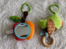 Skip Hop Treetop Friends Baby Play Mat Activity Gym REPLACEMENT Apple & Bird Toy