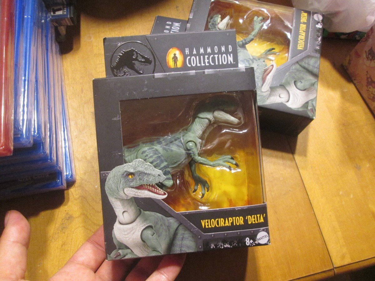 Hammond Collection Velociraptor ヴェロキラプトル Jurassic World Mattel Jurassic Park III Male Velociraptor Figure