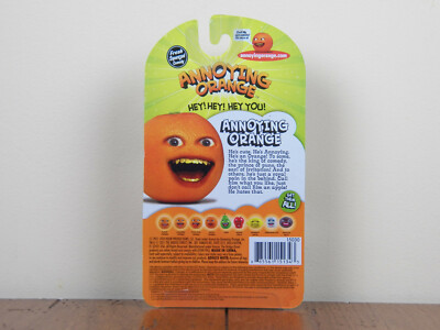 ソフビ Ouch & Oops!! 負傷の屋太郎 Peter クリアオレンジ Annoying Orange 1.5