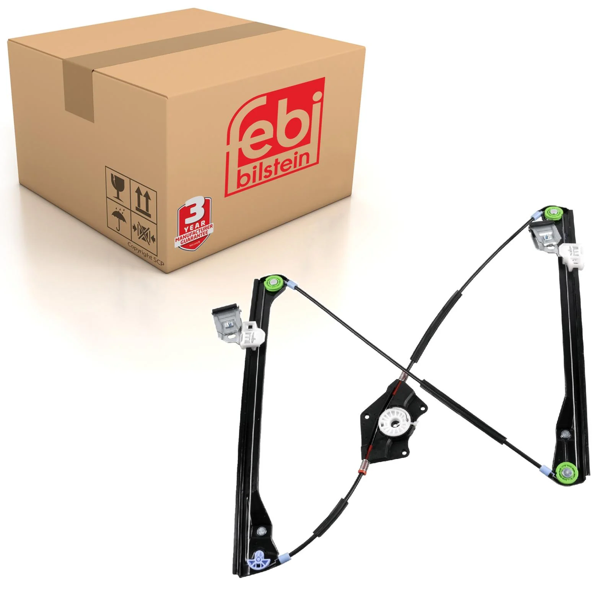 【バイイー】 Front Left Window Regulator Fits VW Skoda Superb OE 3B1 837