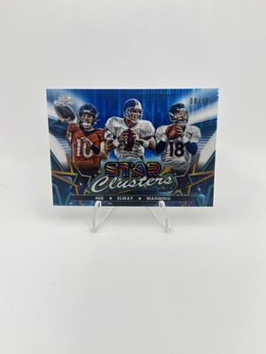 2024 Topps Cosmic Chrome - Star Clusters Peyton Manning, John Elway, Bo Nix /99