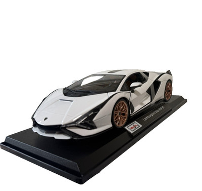 Lamborghini Sian FKP 37 1:18 Scale Diecast Model White by Maisto Special Edition