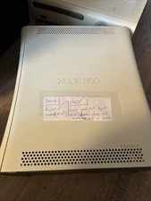 Xbox 360 Original Console System Parts Or Repair No Hardrive Sticky Disc Drive