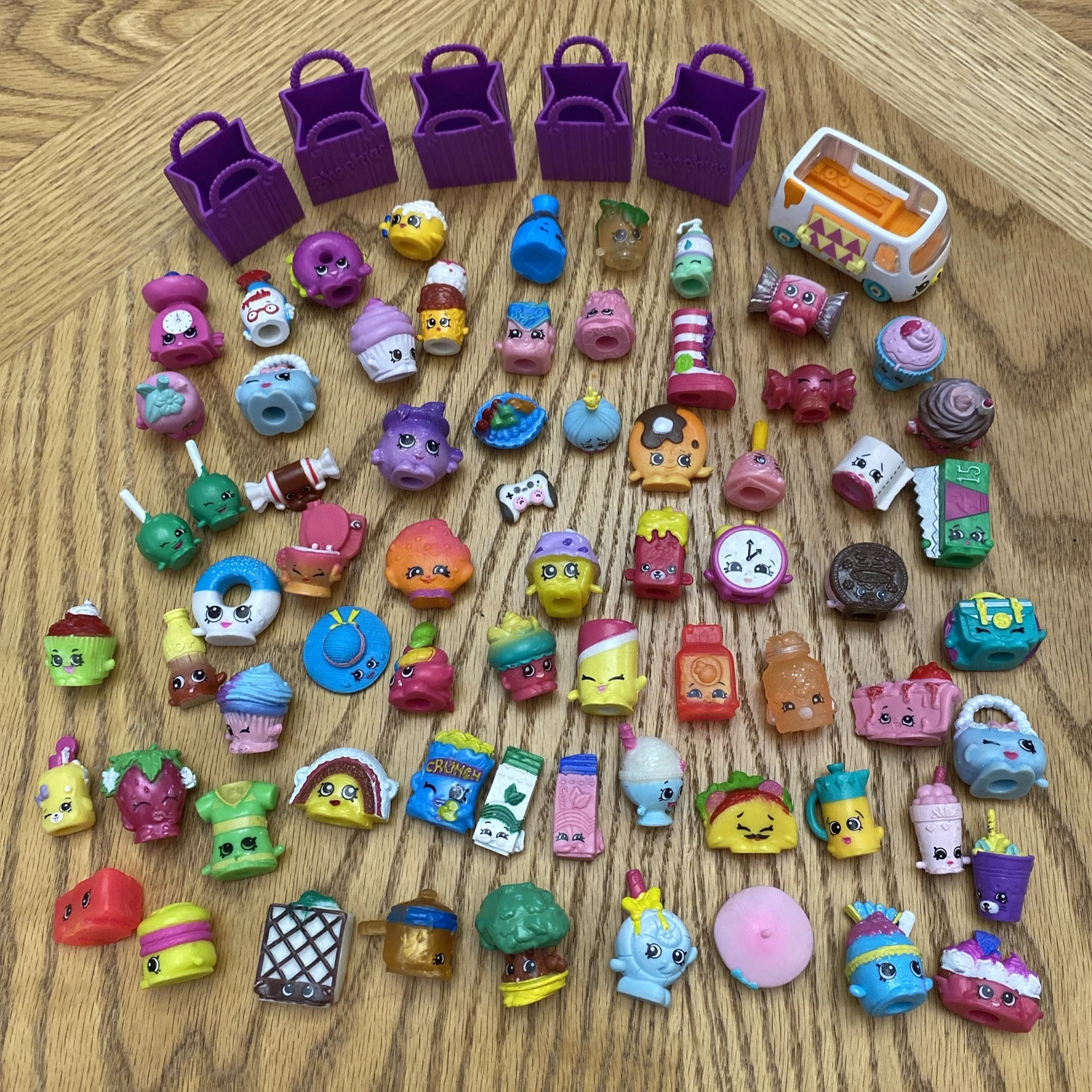  mini bolsas carro shopkins 